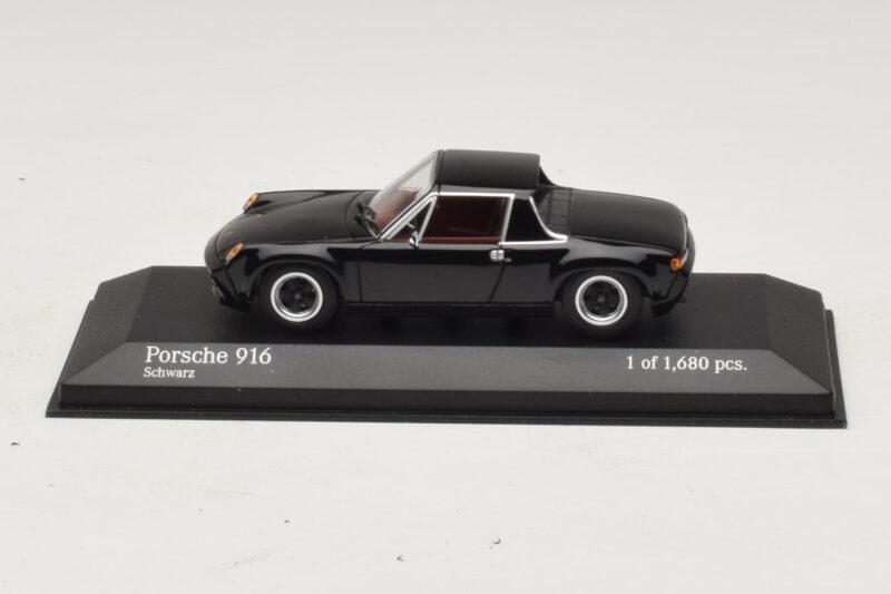 Porsche 916 Schwarz Minichamps 1:43 Porsche 916 Schwarz Minichamps 1:43 400066060 Metall