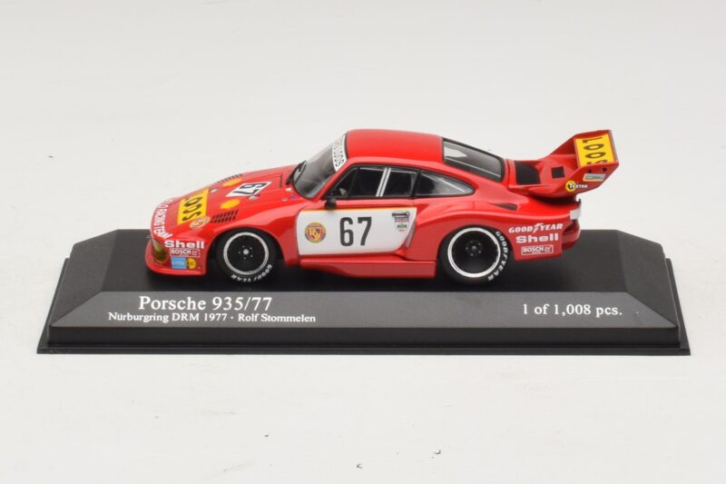 Porsche 935/77 #67 R. Stommelen Nurburgring DRM Champion 1977 Minichamps 1:43 Porsche 935/77 #67 R. Stommelen Nurburgring DRM Champion 1977 Minichamps 1:43 400776367 Metall