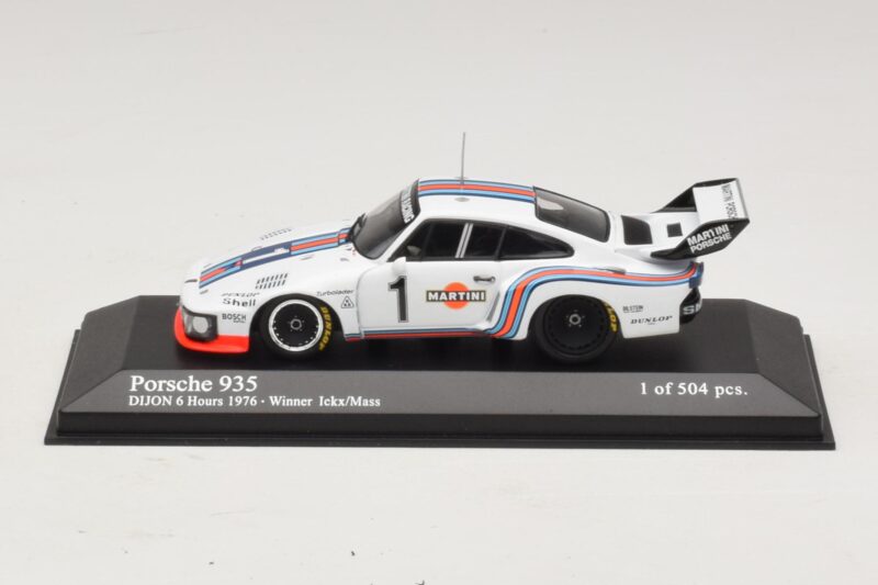 Porsche 935 Martini Racing #1 R. Stommelen / M. Schurti Winner Dijon 6 Hours 1976 Minichamps 1:43 Porsche 935 Martini Racing #1 R. Stommelen / M. Schurti Winner Dijon 6 Hours 1976 Minichamps 1:43 400766311 Metall