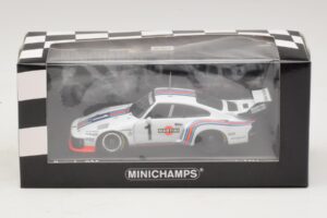 Porsche 935 Martini Racing #1 R. Stommelen / M. Schurti Winner Dijon 6 Hours 1976 Minichamps 1:43 400766311 Metall – Bild 4 von 4