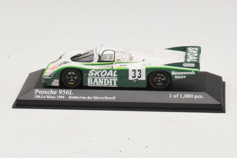 Porsche 956L #33 D. Hobbs / P. Streiff 24 Hours of Le Mans 1984 Minichamps 1:43 Porsche 956L #33 D. Hobbs / P. Streiff 24 Hours of Le Mans 1984 Minichamps 1:43 430846533 Metall