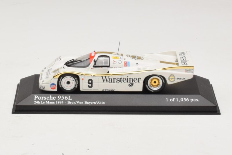 Porsche 956L Warsteiner #9 W. Brun / Bayern 24 Hours of Le Mans 1984 Minichamps 1:43 430846509 Metall