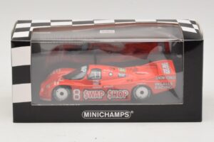 Porsche 962 IMSA #8 A.J. Foyt / B. Wollek 12 Hours of Sebring 1985 Minichamps 1:43 400856508 Metall – Bild 4 von 4