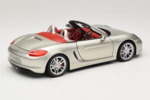 Porsche Boxster S 987 Grau Metallic Minichamps 1:18 110062030 Metall – Bild 3 von 8