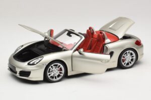 Porsche Boxster S 987 Grau Metallic Minichamps 1:18 110062030 Metall – Bild 2 von 8