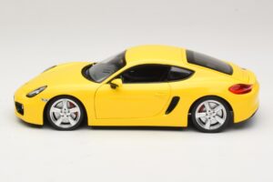 Porsche Cayman 981 Gelb Minichamps 1:18 110062220 Metall – Bild 4 von 8