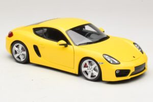 Porsche Cayman 981 Gelb Minichamps 1:18 110062220 Metall – Bild 6 von 8