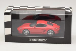 Porsche Cayman 987 S Rot Minichamps 1:43 400065620 Metall – Bild 4 von 4
