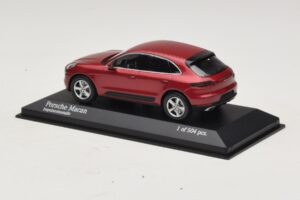 Porsche Macan 95B Rot Metallic Minichamps 1:43 410062600 Metall – Bild 3 von 4