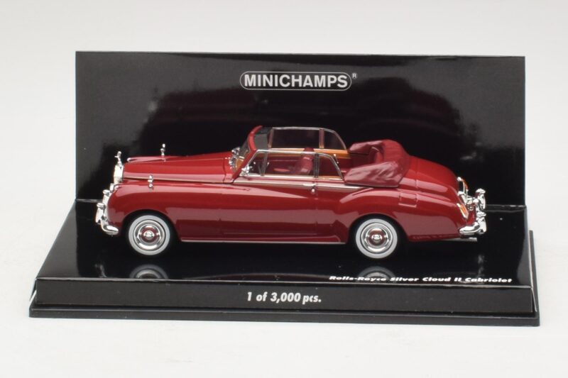 Rolls-Royce Silver Cloud II Cabriolet Rot Minichamps 1:43 436134930 Metall