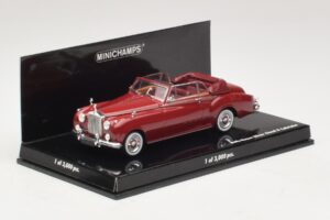 Rolls-Royce Silver Cloud II Cabriolet Rot Minichamps 1:43 436134930 Metall – Bild 2 von 4