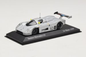 Sauber Mercedes C9 #63 J. Mass / M. Reuter / S. Dickens Winners 24 Hours of Le Mans 1989 Minichamps 1:43 B66041033 Metall – Bild 2 von 5