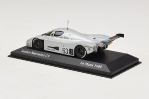 Sauber Mercedes C9 #63 J. Mass / M. Reuter / S. Dickens Winners 24 Hours of Le Mans 1989 Minichamps 1:43 B66041033 Metall – Bild 3 von 5
