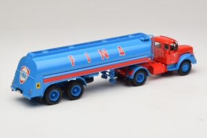 Scania L110S Tanksattelzug FINA Minichamps 1:43 499126970 Metall – Bild 2 von 6