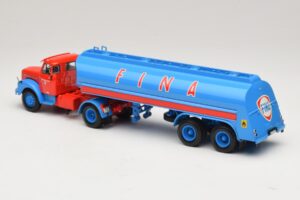 Scania L110S Tanksattelzug FINA Minichamps 1:43 499126970 Metall – Bild 5 von 6