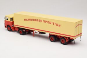 Scania LB111S Koffersattelzug Hamburger Spedition Minichamps 1:43 499123880 Metall – Bild 5 von 6
