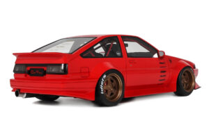 Toyota Sprinter Trueno AE86 Widebody Rosso Corsa Otto 1:18 OT1278 Resin – Bild 2 von 5