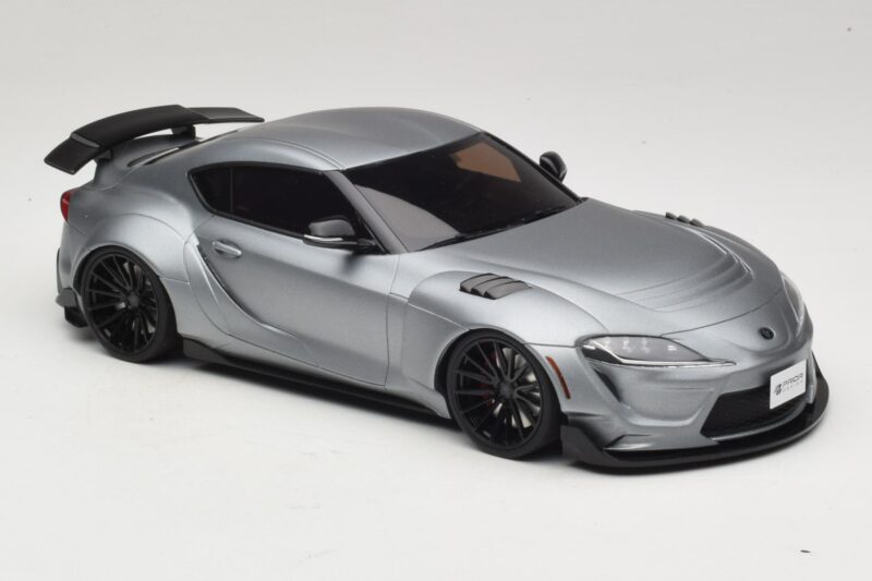 Toyota Supra A90 Prior Design Matt Silver GT Spirit 1:18 GT343 Resin