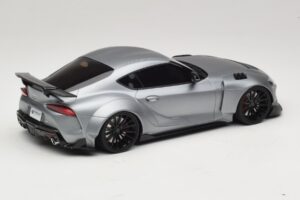 Toyota Supra A90 Prior Design Matt Silver GT Spirit 1:18 GT343 Resin – Bild 2 von 5