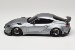 Toyota Supra A90 Prior Design Matt Silver GT Spirit 1:18 GT343 Resin – Bild 3 von 5