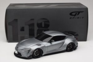 Toyota Supra A90 Prior Design Matt Silver GT Spirit 1:18 GT343 Resin – Bild 5 von 5