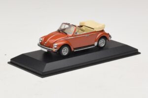 Volkswagen 1200 Cabriolet Hebmuller Rot Minichamps 1:43 430052032 Metall – Bild 2 von 4