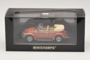 Volkswagen 1200 Cabriolet Hebmuller Rot Minichamps 1:43 430052032 Metall – Bild 4 von 4