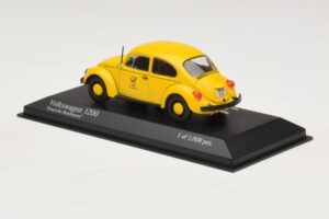 Volkswagen 1200 Deutsche Bundespost Minichamps 1:43 400057197 Metall – Bild 3 von 4