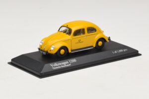 Volkswagen 1200 Export Deutsche Bundespost Minichamps 1:43 431051292 Metall – Bild 2 von 4