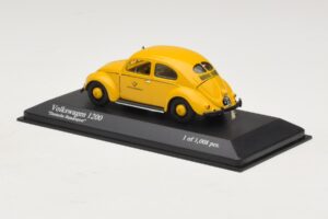 Volkswagen 1200 Export Deutsche Bundespost Minichamps 1:43 431051292 Metall – Bild 3 von 4