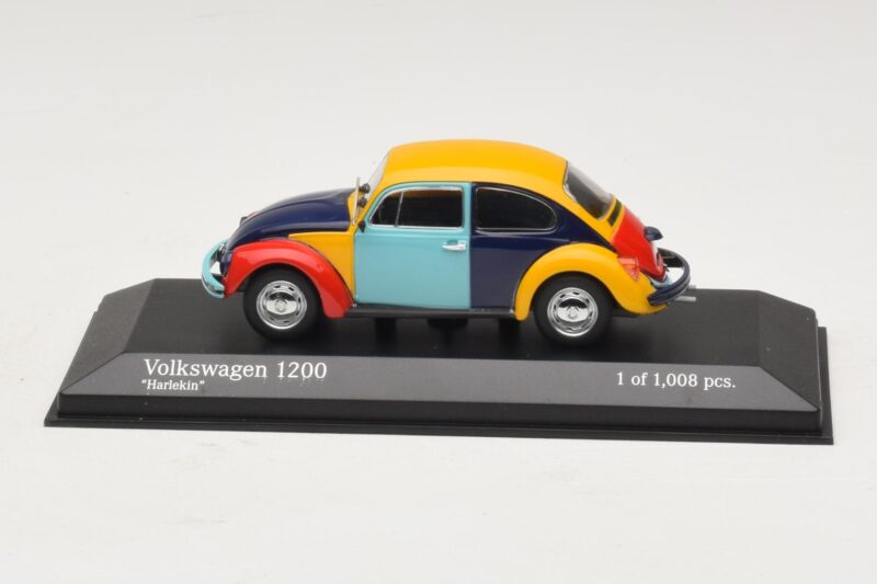 Volkswagen 1200 Harlekin Minichamps 1:43 Volkswagen 1200 Harlekin Minichamps 1:43 400057102 Metall