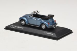 Volkswagen 1302 Cabriolet Blau Metallic Minichamps 1:43 430055042 Metall – Bild 3 von 4