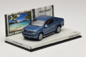Volkswagen Amarok Blau Metallic Minichamps 1:43 436058362 Metall – Bild 2 von 5