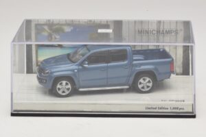 Volkswagen Amarok Blau Metallic Minichamps 1:43 436058362 Metall – Bild 4 von 5