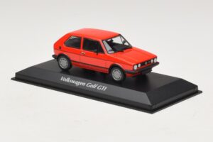 Volkswagen Golf GTI Mk1 Rot Maxichamps 1:43 940055170 Metall – Bild 3 von 4