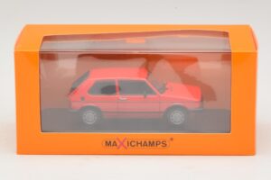 Volkswagen Golf GTI Mk1 Rot Maxichamps 1:43 940055170 Metall – Bild 4 von 4