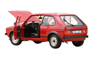 Volkswagen Golf GTI Mk1 Rot Norev 1:18 188472 Metall – Bild 2 von 3