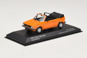 Volkswagen Golf Mk1 Cabriolet Orange Minichamps 1:43 400055131 Metall – Bild 2 von 4