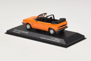 Volkswagen Golf Mk1 Cabriolet Orange Minichamps 1:43 400055131 Metall – Bild 3 von 4
