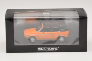 Volkswagen Golf Mk1 Cabriolet Orange Minichamps 1:43 400055131 Metall – Bild 4 von 4