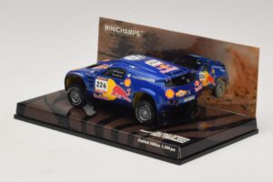 Volkswagen Race Touareg Red Bull #224 B. Saby / Stevenson Dakar Rally 2005 Minichamps 1:43 436045324 Metall – Bild 3 von 5