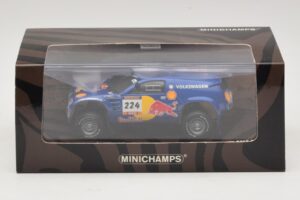 Volkswagen Race Touareg Red Bull #224 B. Saby / Stevenson Dakar Rally 2005 Minichamps 1:43 436045324 Metall – Bild 5 von 5