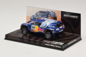 Volkswagen Race Touareg Red Bull #307 B. Saby / M. Perin Dakar Rally 2005 Minichamps 1:43 436055307 Metall – Bild 3 von 5