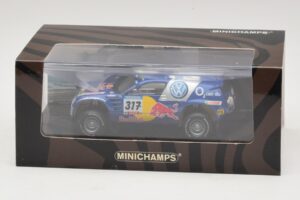 Volkswagen Race Touareg Red Bull #317 Gordon / von Zitzewitz Dakar Rally 2005 Minichamps 1:43 436055317 Metall – Bild 5 von 5