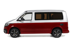 Volkswagen T6.1 California Ocean Tornado Red / Reflex Silver Otto 1:18 OT1342 Resin – Bild 3 von 5