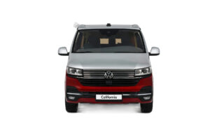 Volkswagen T6.1 California Ocean Tornado Red / Reflex Silver Otto 1:18 OT1342 Resin – Bild 4 von 5