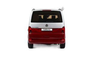 Volkswagen T6.1 California Ocean Tornado Red / Reflex Silver Otto 1:18 OT1342 Resin – Bild 5 von 5