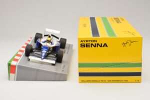 Williams FW16 Renault #2 A. Senna San Marino GP 1994 Minichamps 1:18 543941833 Metall – Bild 7 von 7