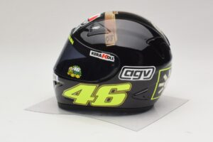 AGV Helm V. Rossi MotoGP Jerez Test 2007 Minichamps 1:2 327070046 Metall – Bild 2 von 7