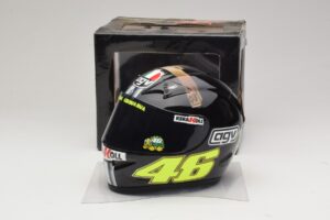 AGV Helm V. Rossi MotoGP Jerez Test 2007 Minichamps 1:2 327070046 Metall – Bild 6 von 7